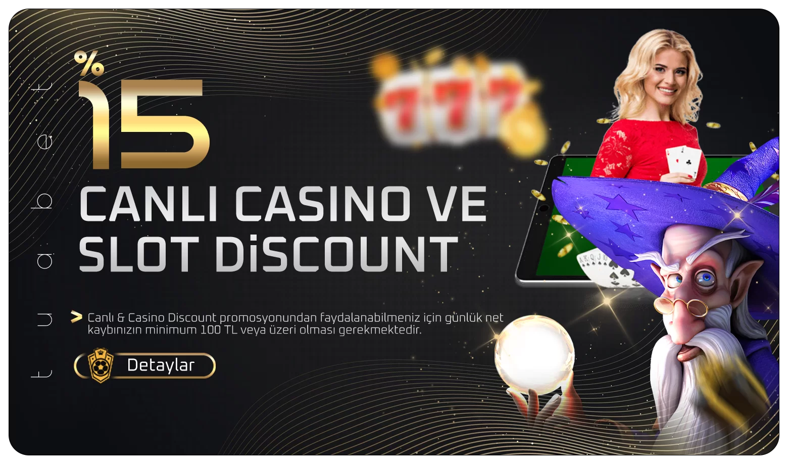 Casino & Slot Discount Bonusu